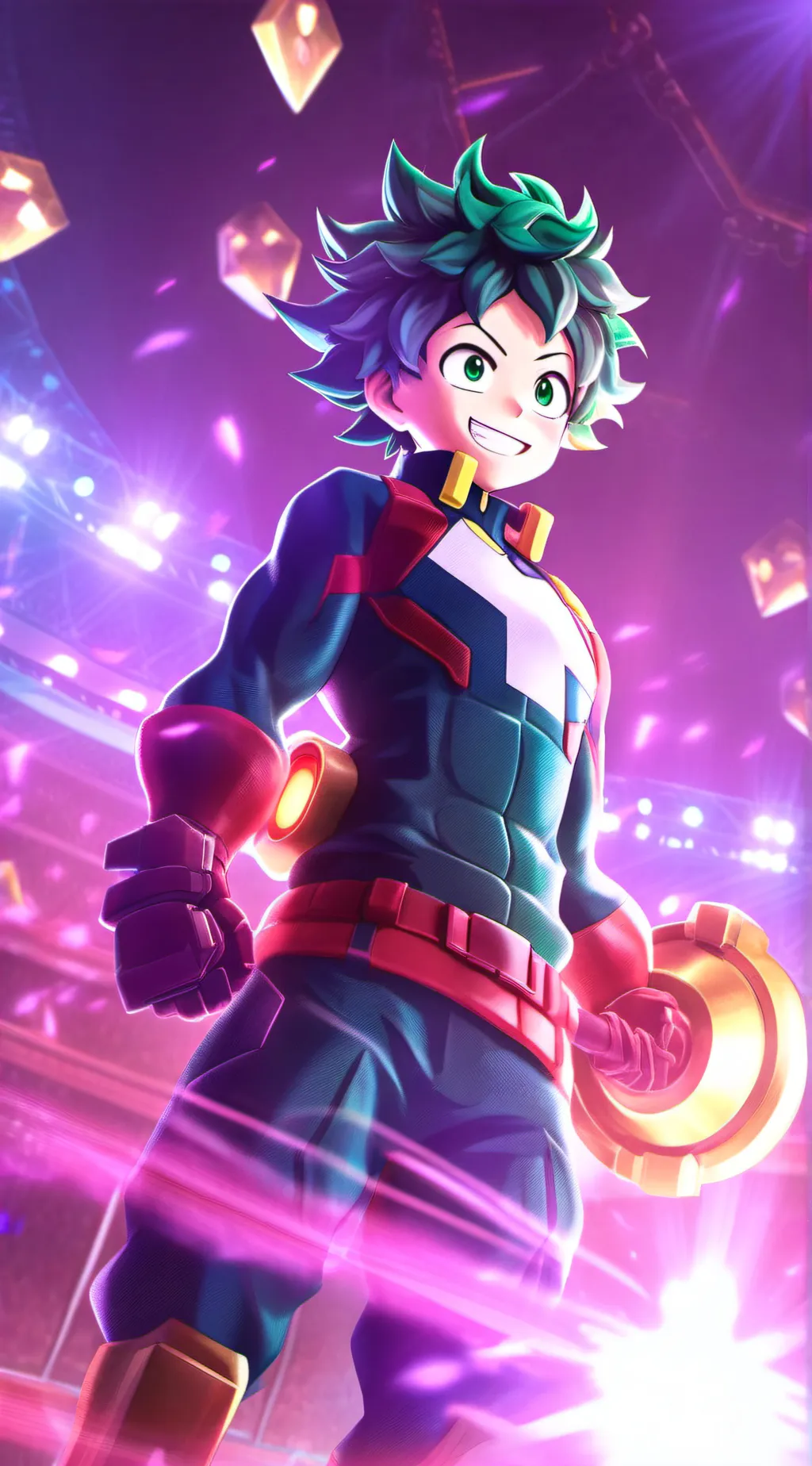 ai character: MY HERO ACADEMIA  background