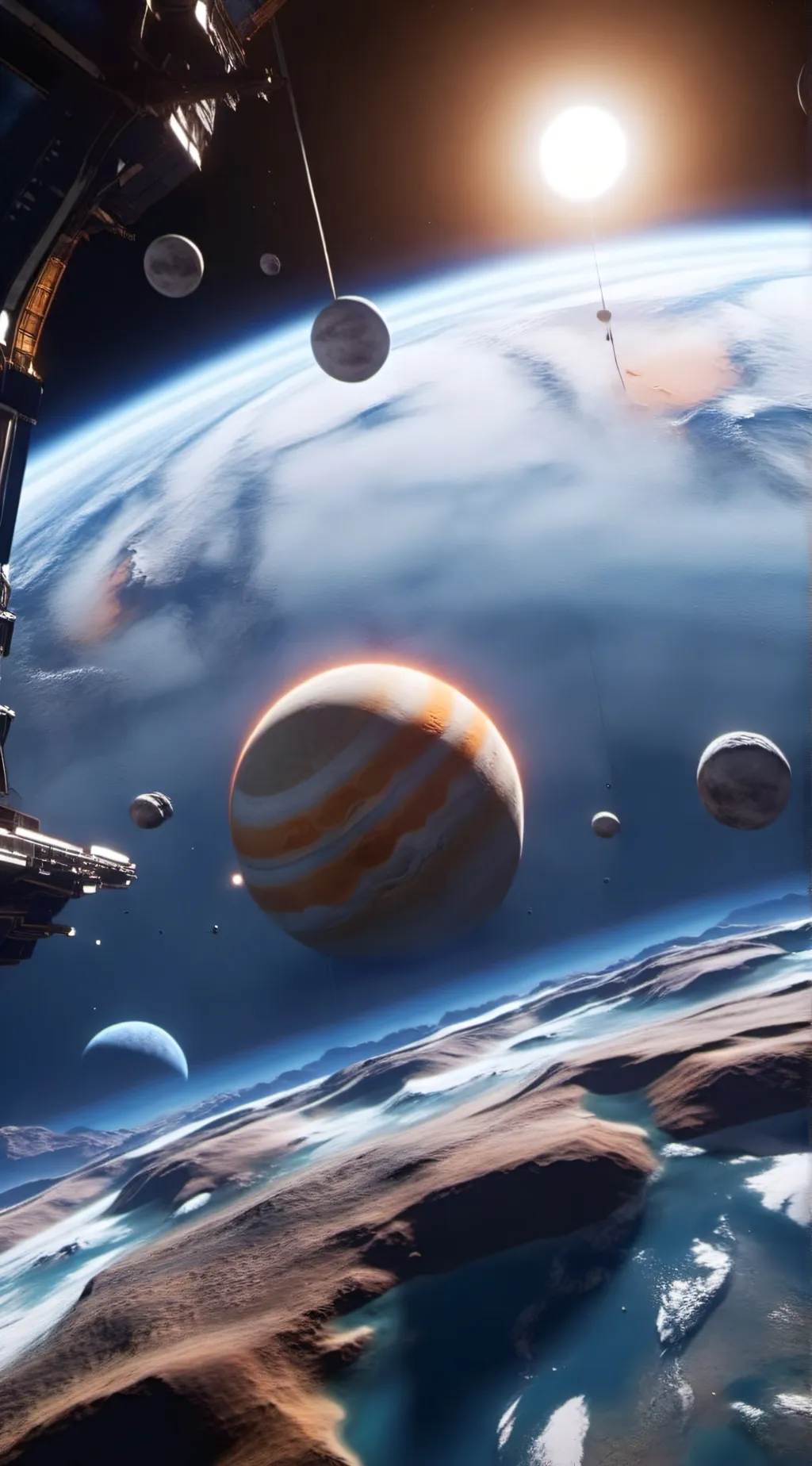 ai character: Solarballs!  background