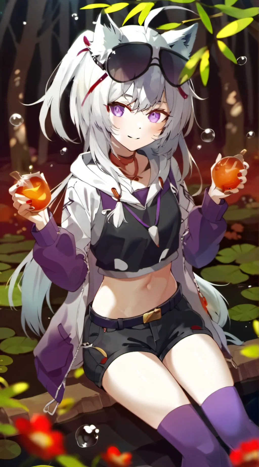 ai character: Aphmau Server background