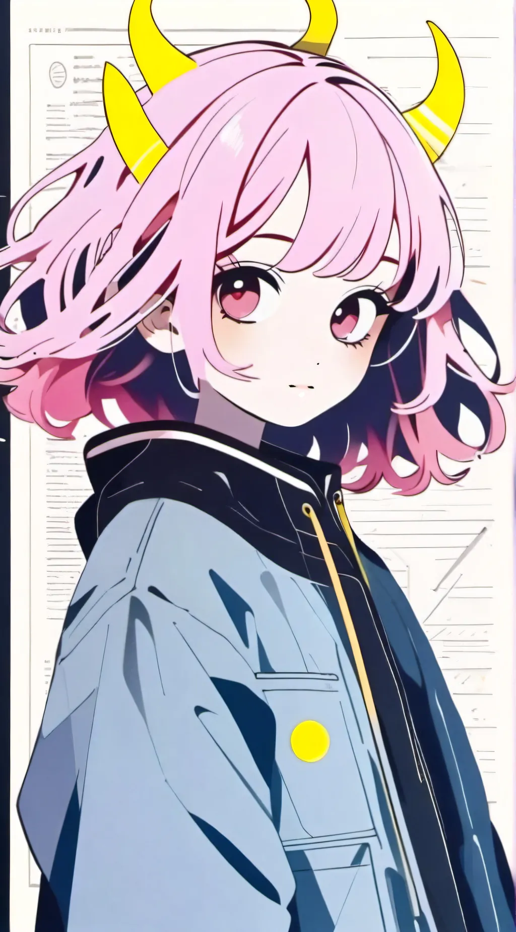 ai character: Baby Mina background