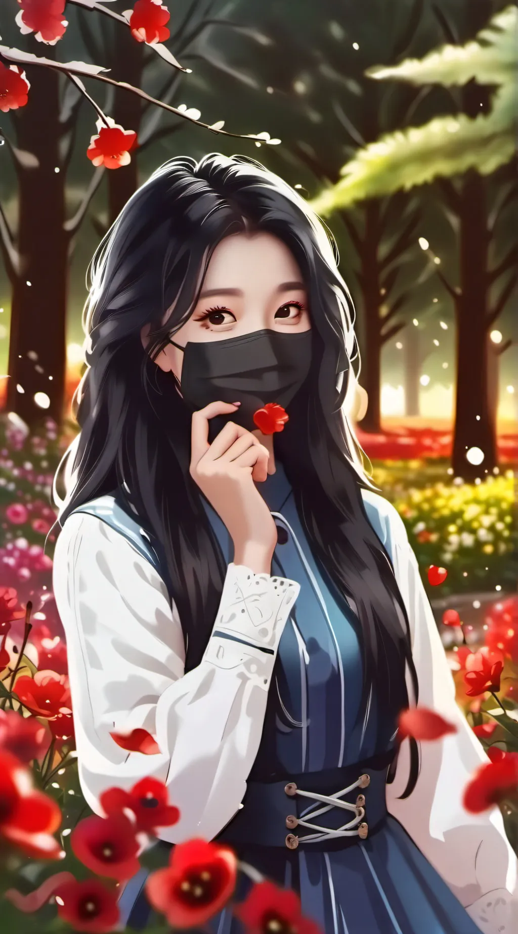 ai character: valentine background