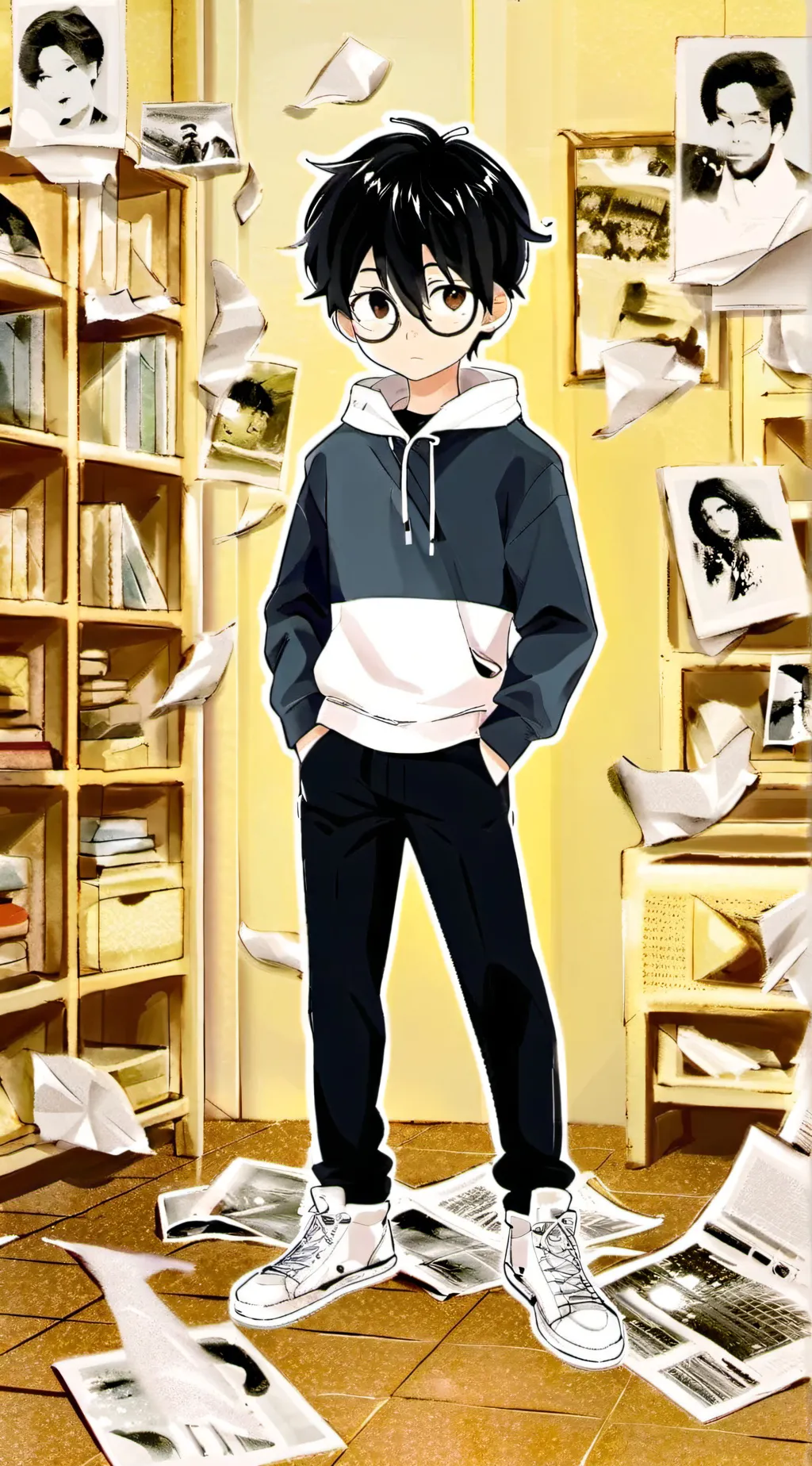 ai character: Jeremy / W. Bonnie background