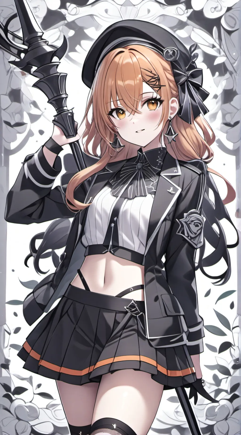 ai character: Miyazaki  background