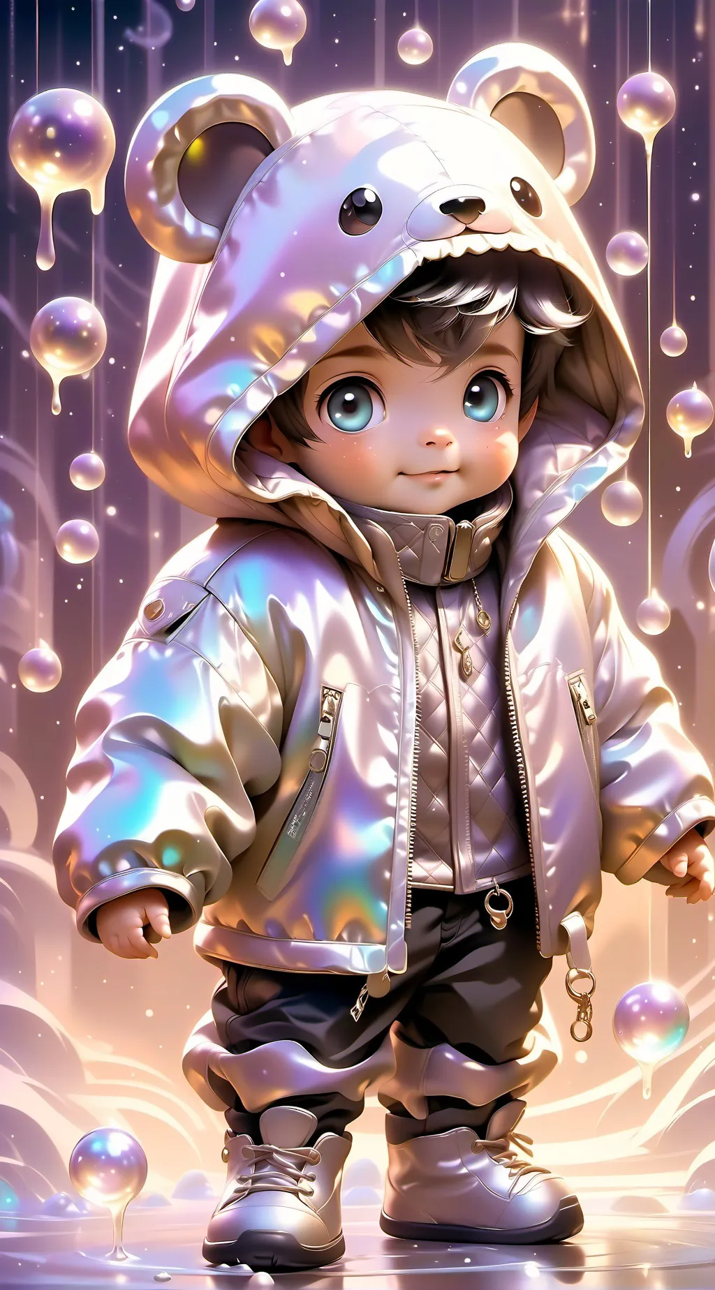 ai character: baby harold background