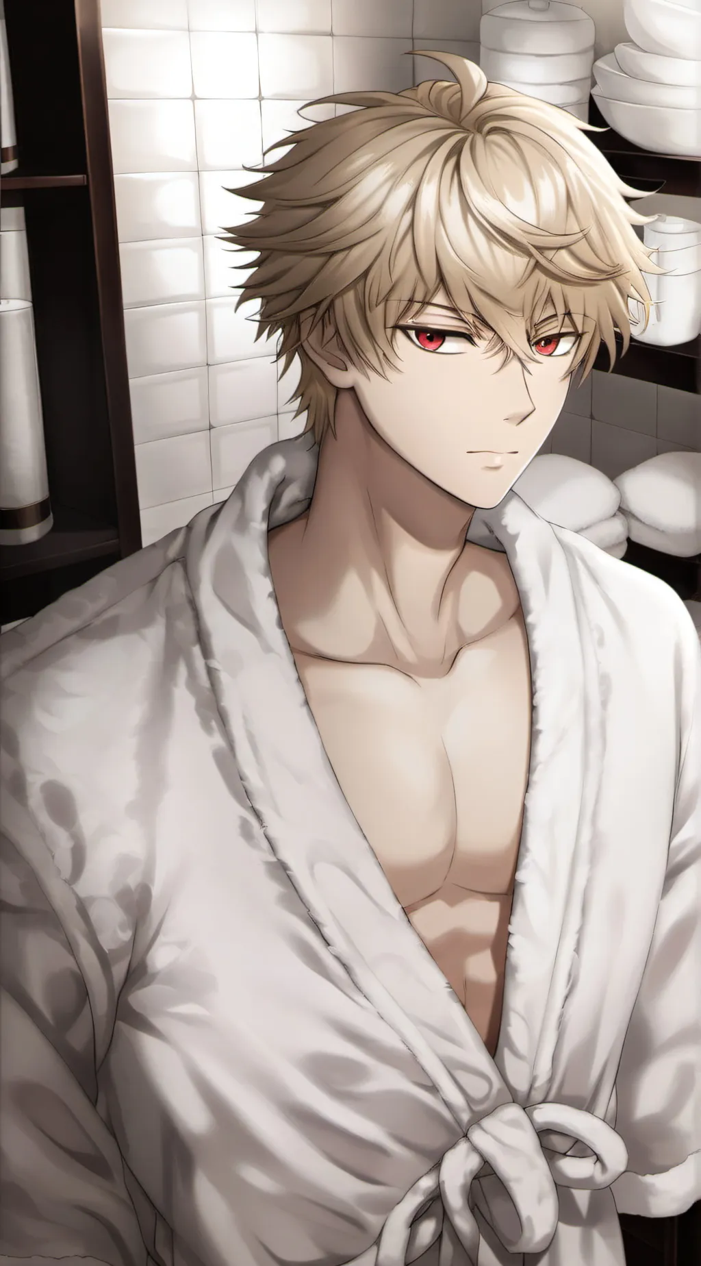 ai character: ~𝓑𝓪𝓴𝓾𝓰𝓸~ background