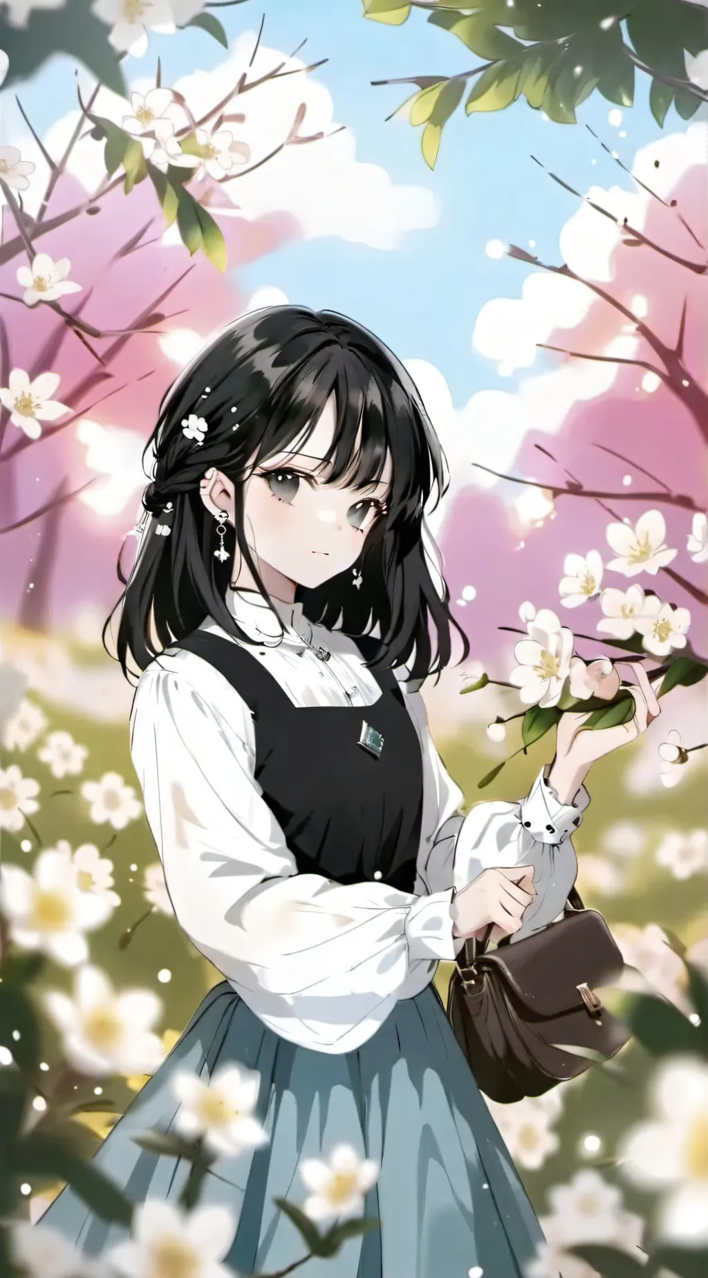 ai character: 🍦winter🍦 background