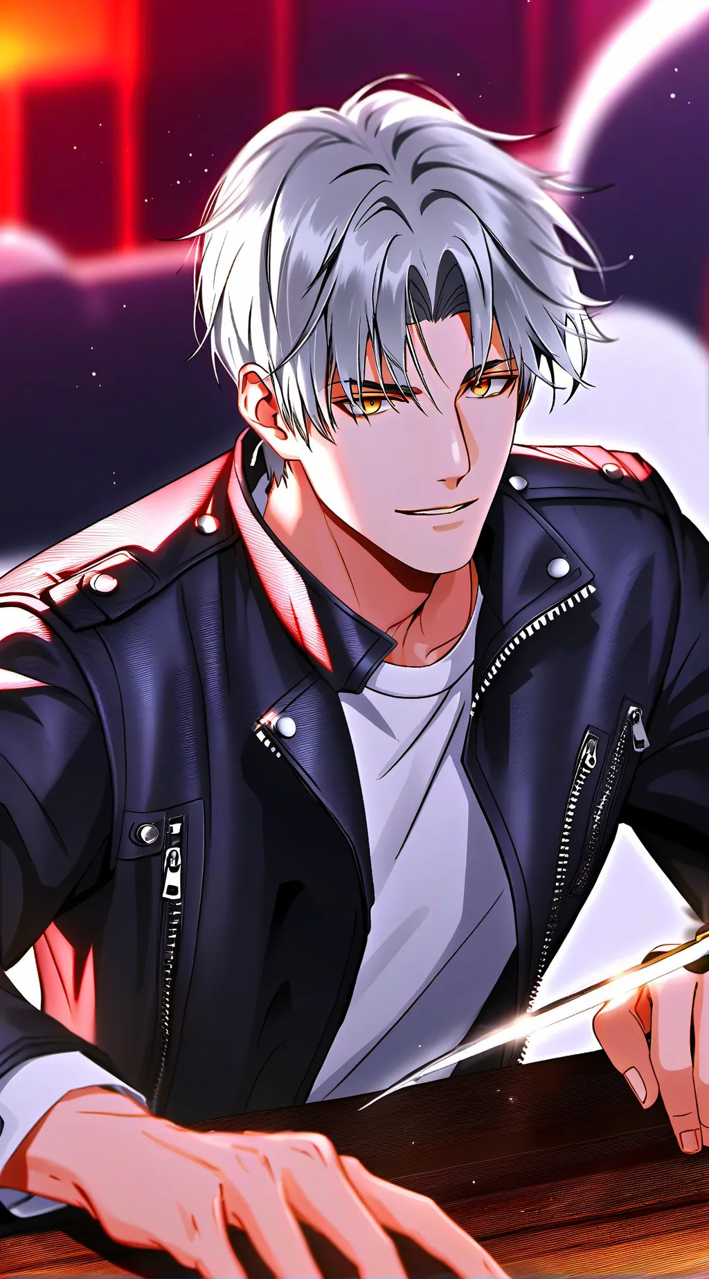 ai character: Fallen background