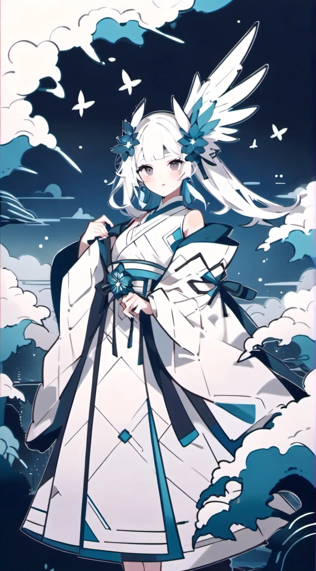 ai character: Lizzie background