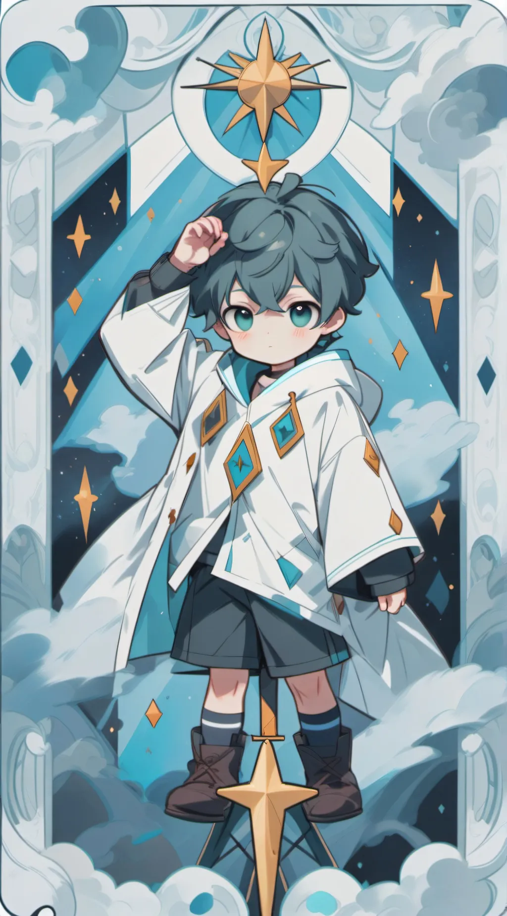 ai character: Maxwill aka max background