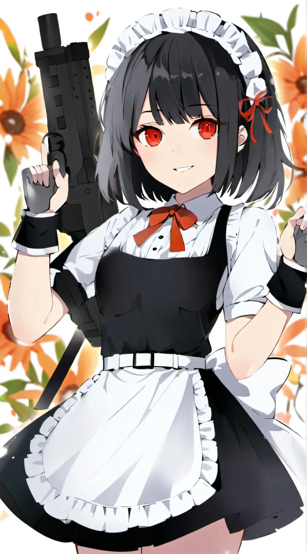 ai character: Akiba Maid War background