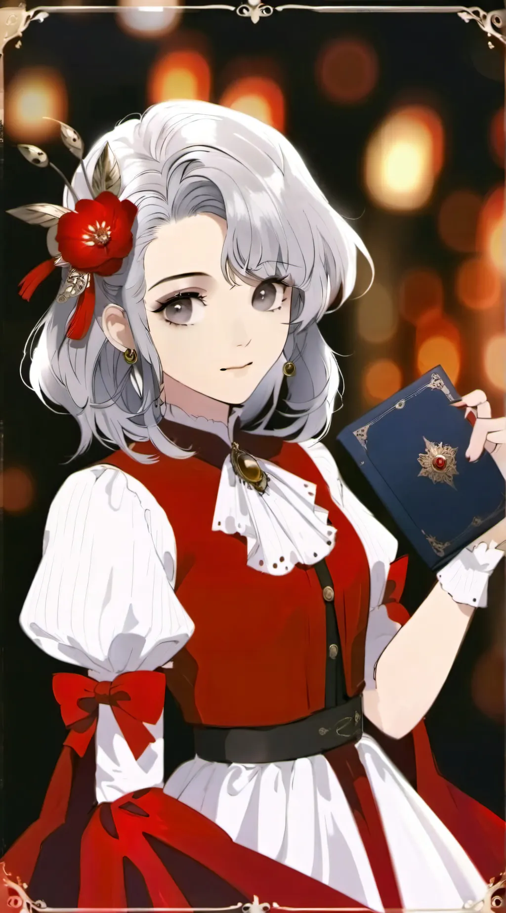 ai character: luna background