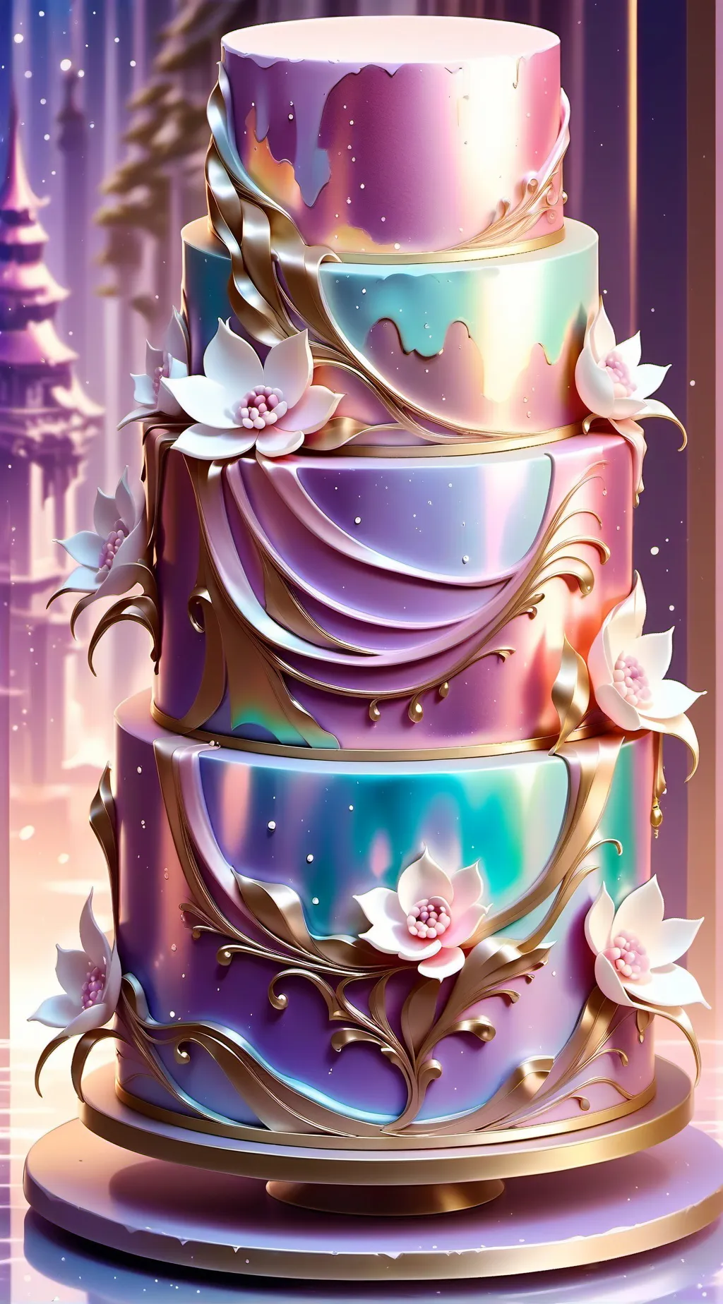 ai character: HH (cake off!)  background