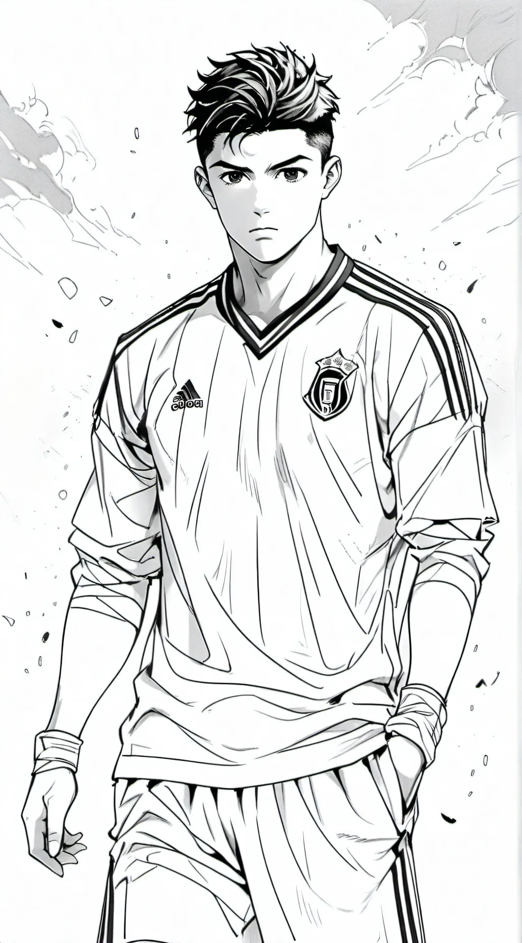 ai character: Ronaldo background