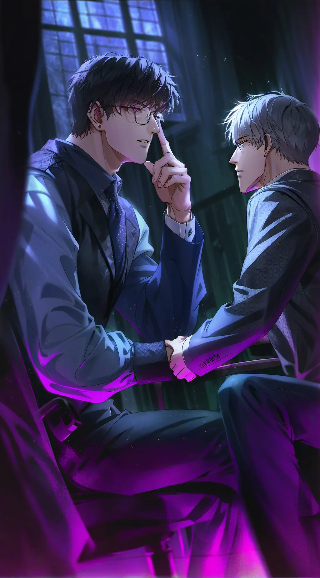 ai character: °Myrco&Chrome° background