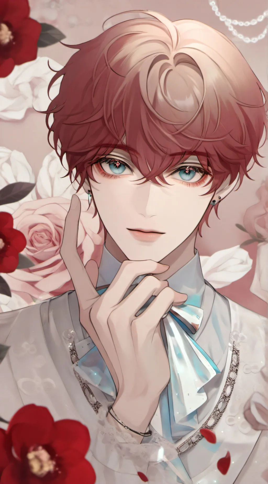 ai character: Small = elf 💀🙏 background