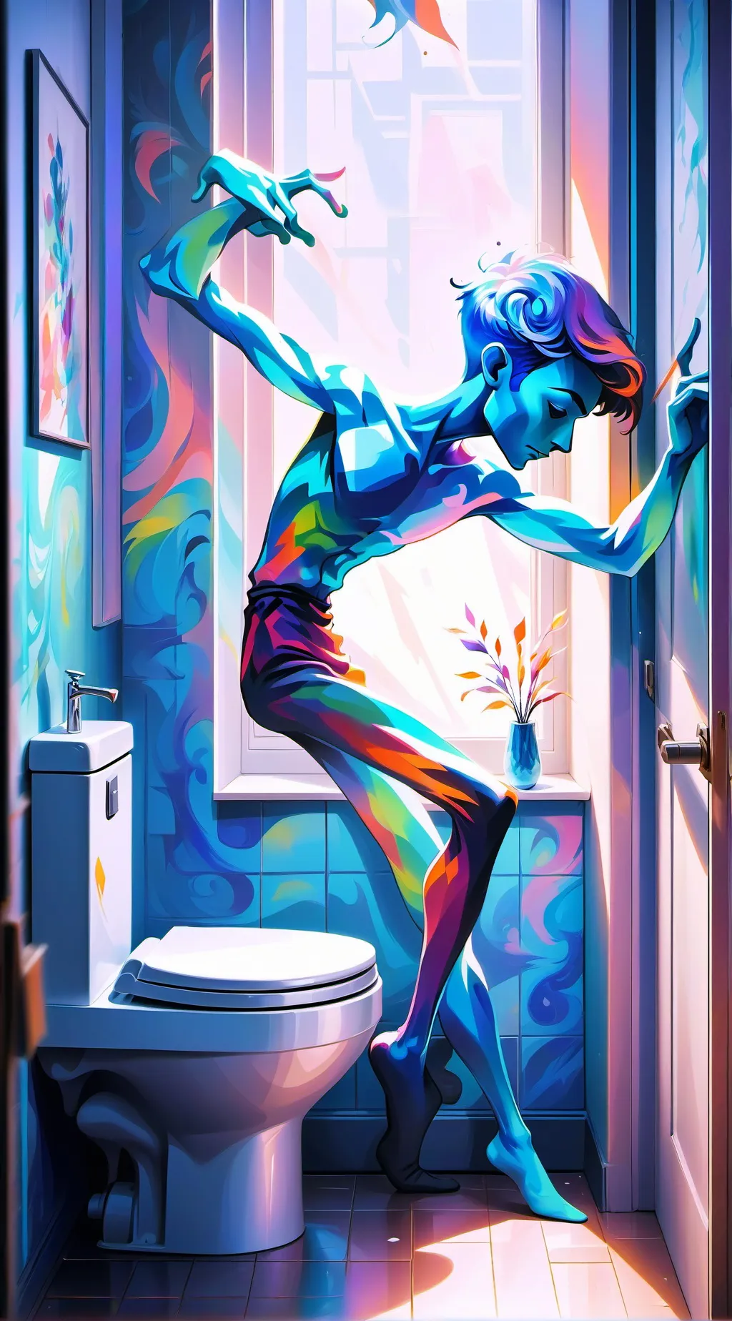 ai character: The rizzler background