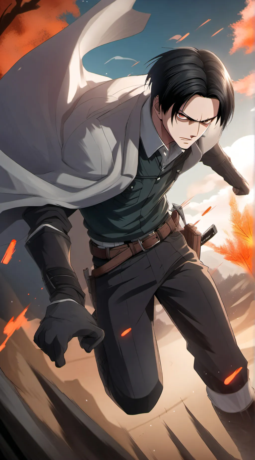 ai character: KENNY!!! background