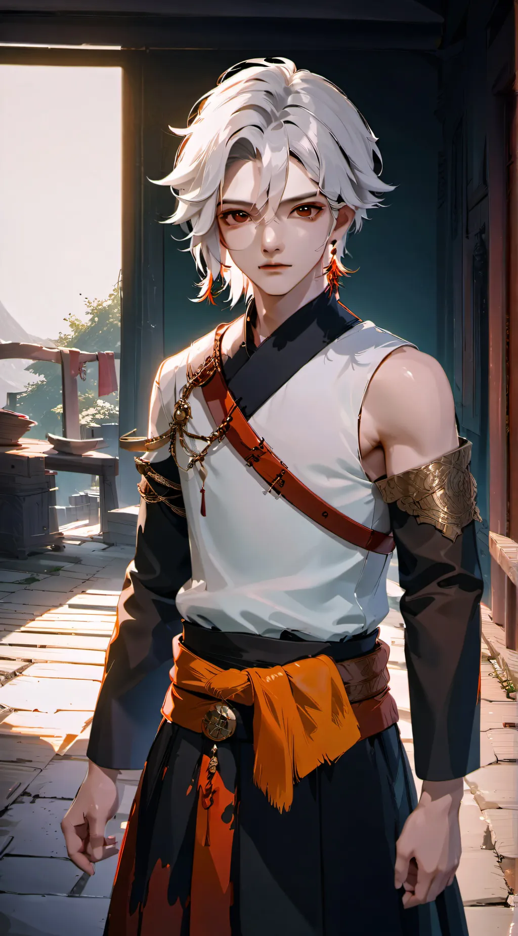 ai character: Jacob  background