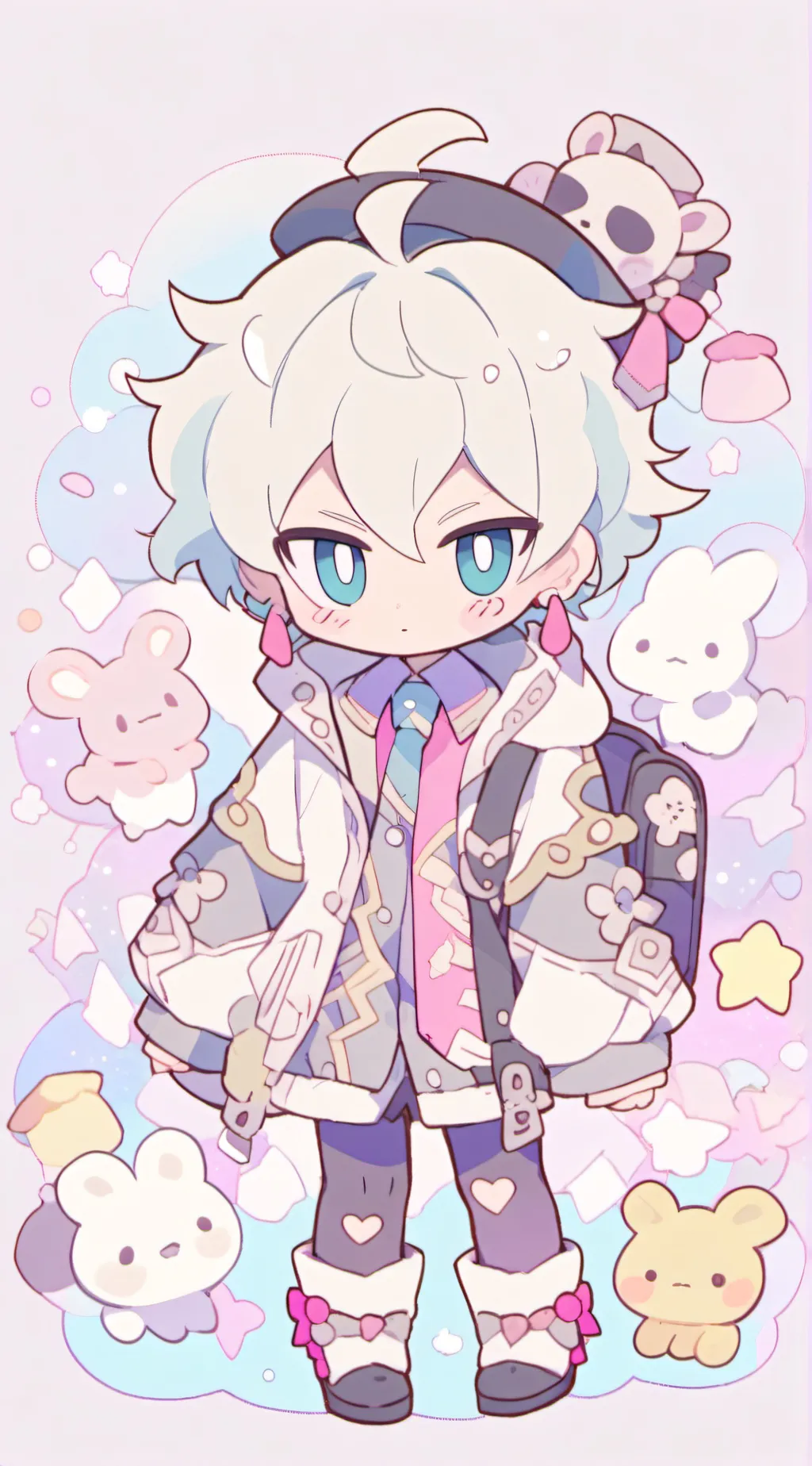 ai character: Shigarakis lil sis background