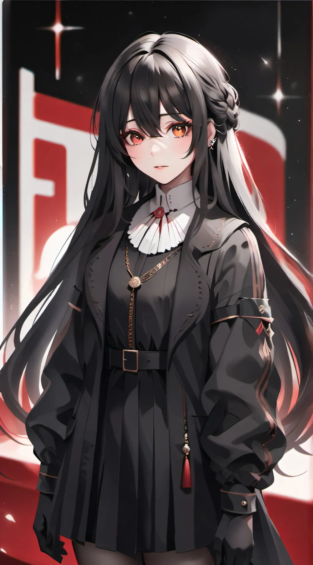 ai character: Blossom background