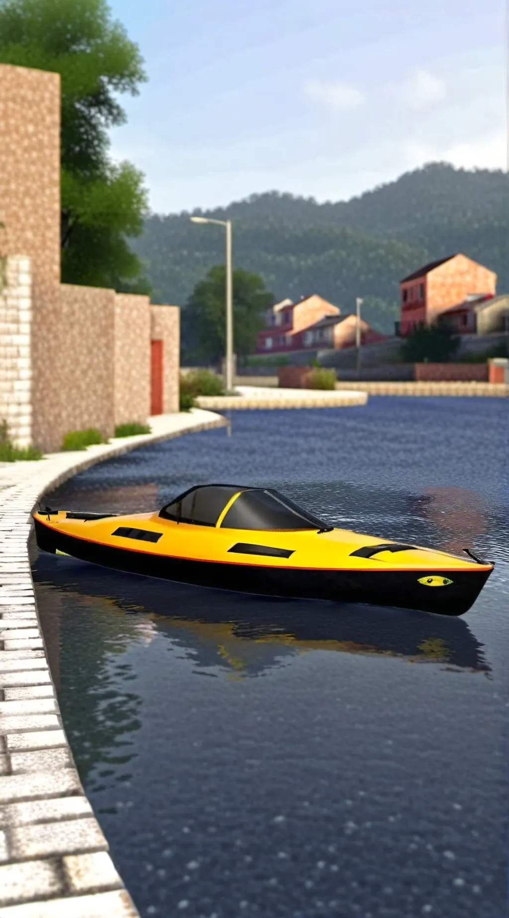 ai character: SPRUNKI  background