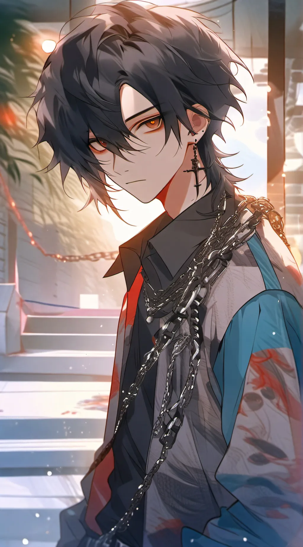 ai character: Ash background