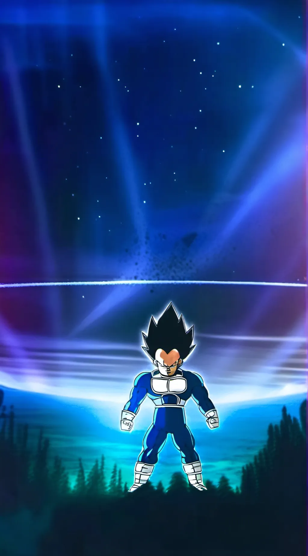 ai character: Vegeta  background