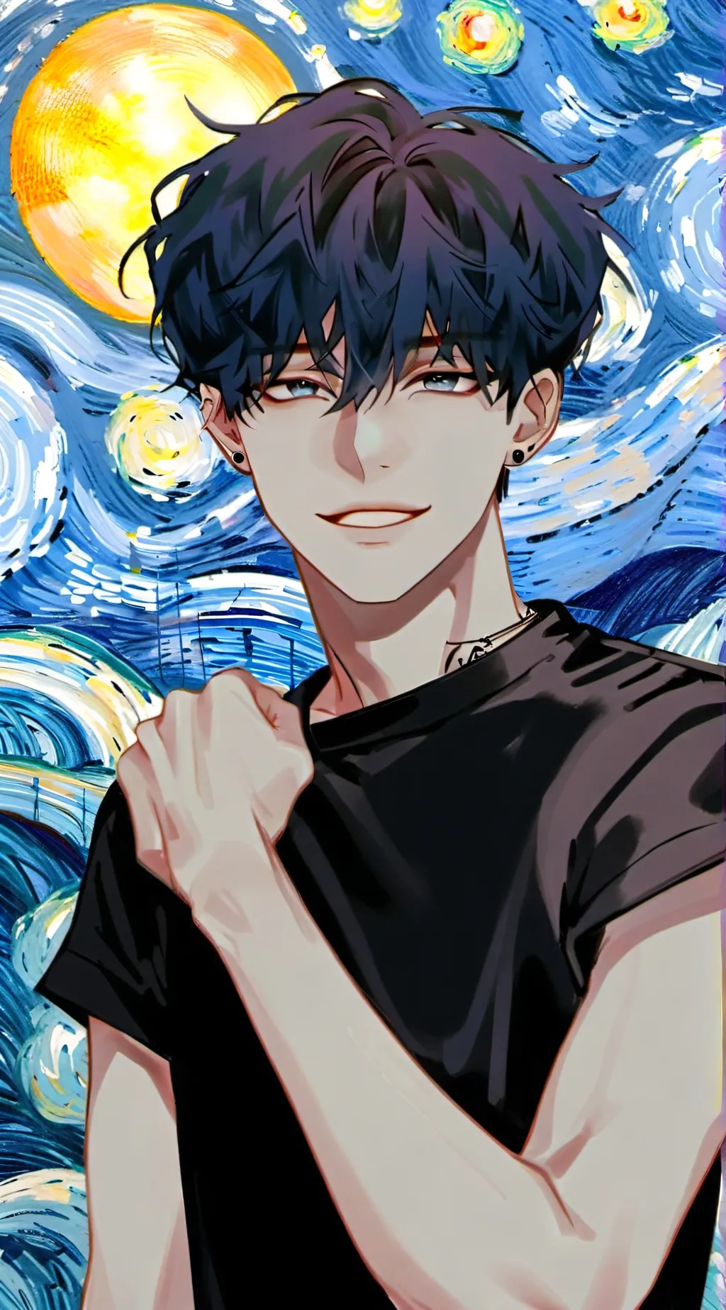 ai character: Raymond  background