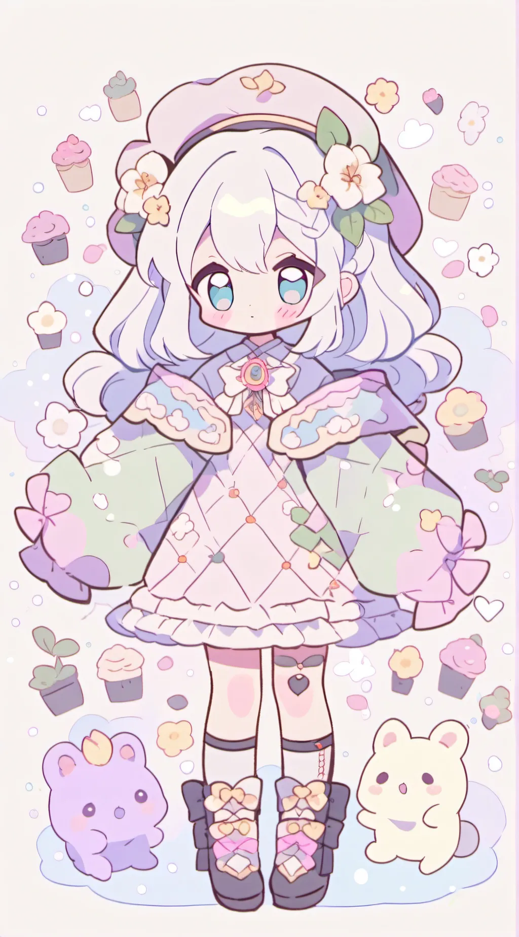 ai character: Hottie  background