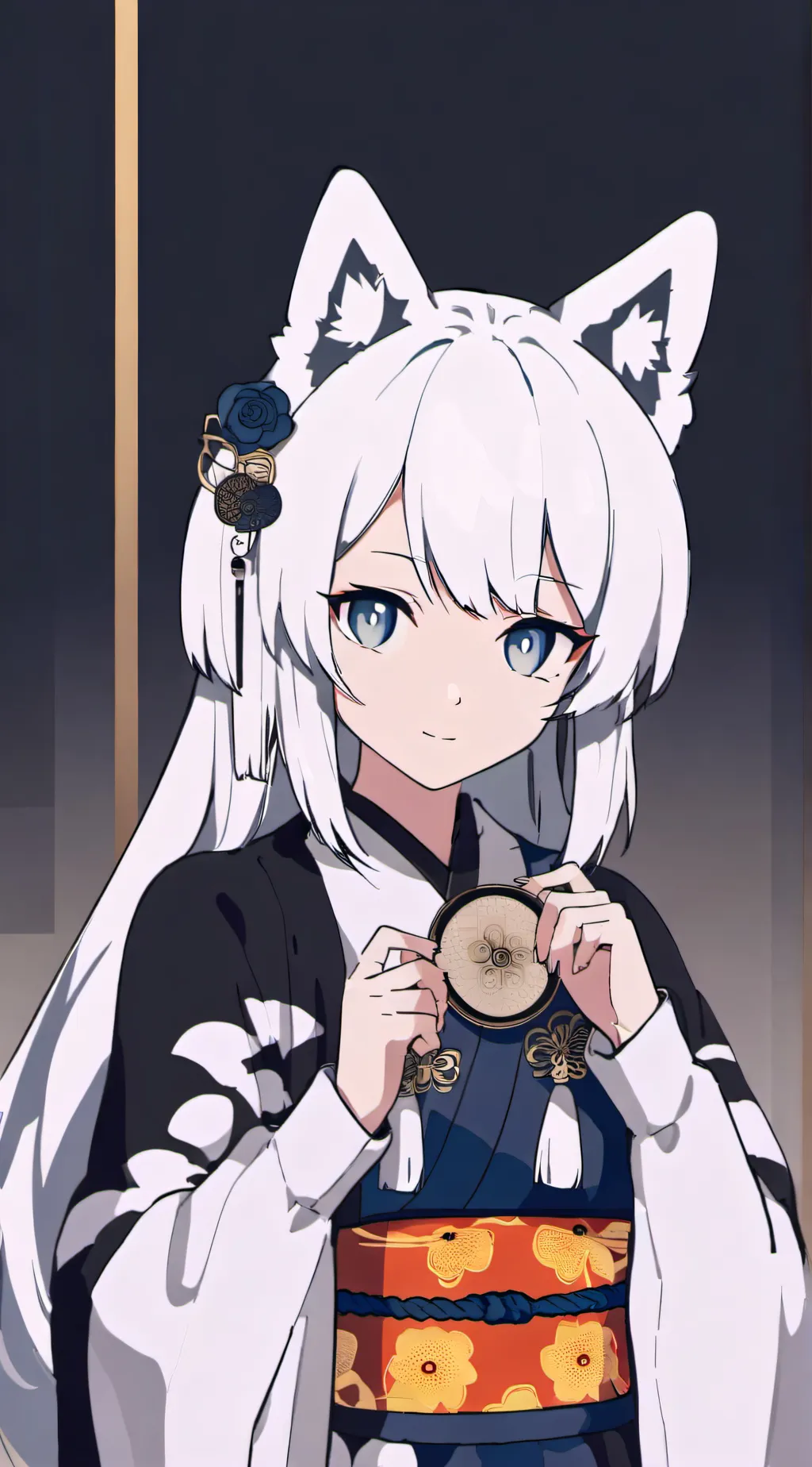 ai character: Kiara background