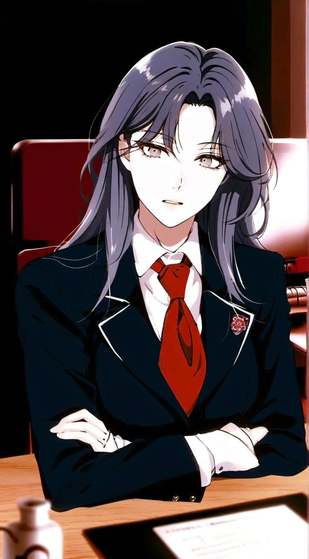 ai character: Aria  background