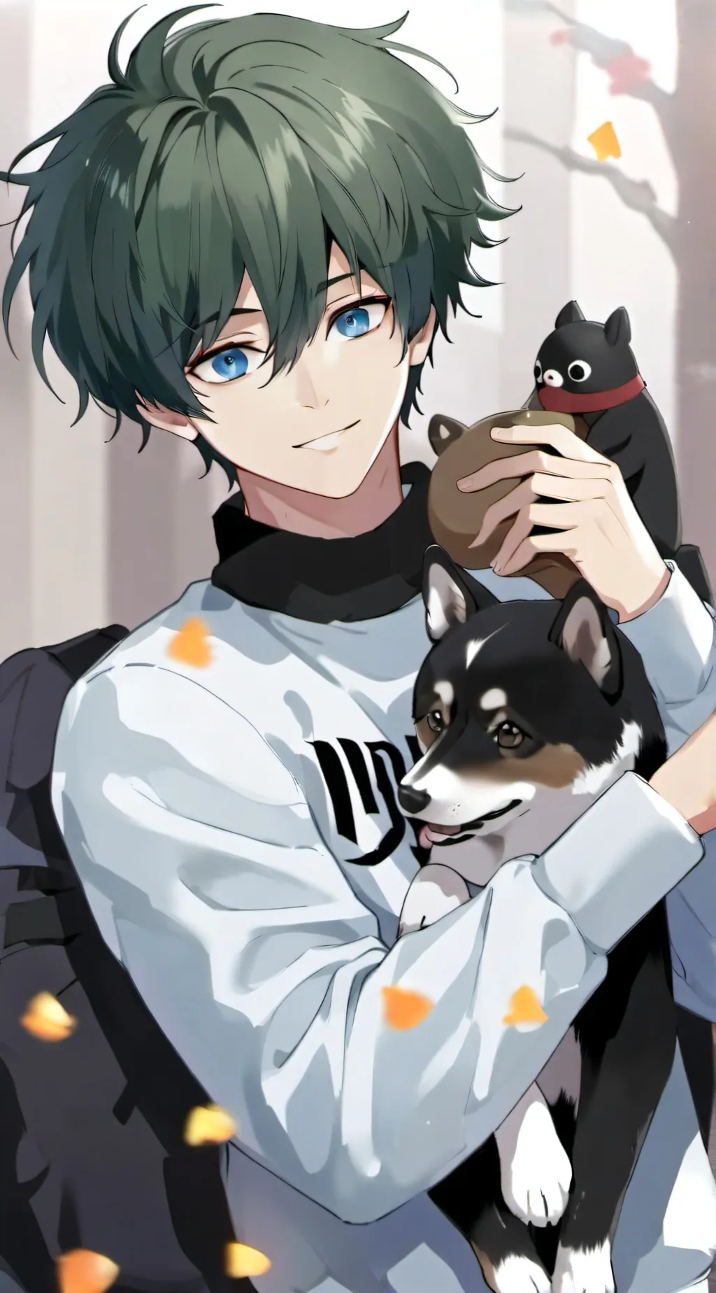 ai character: deku background