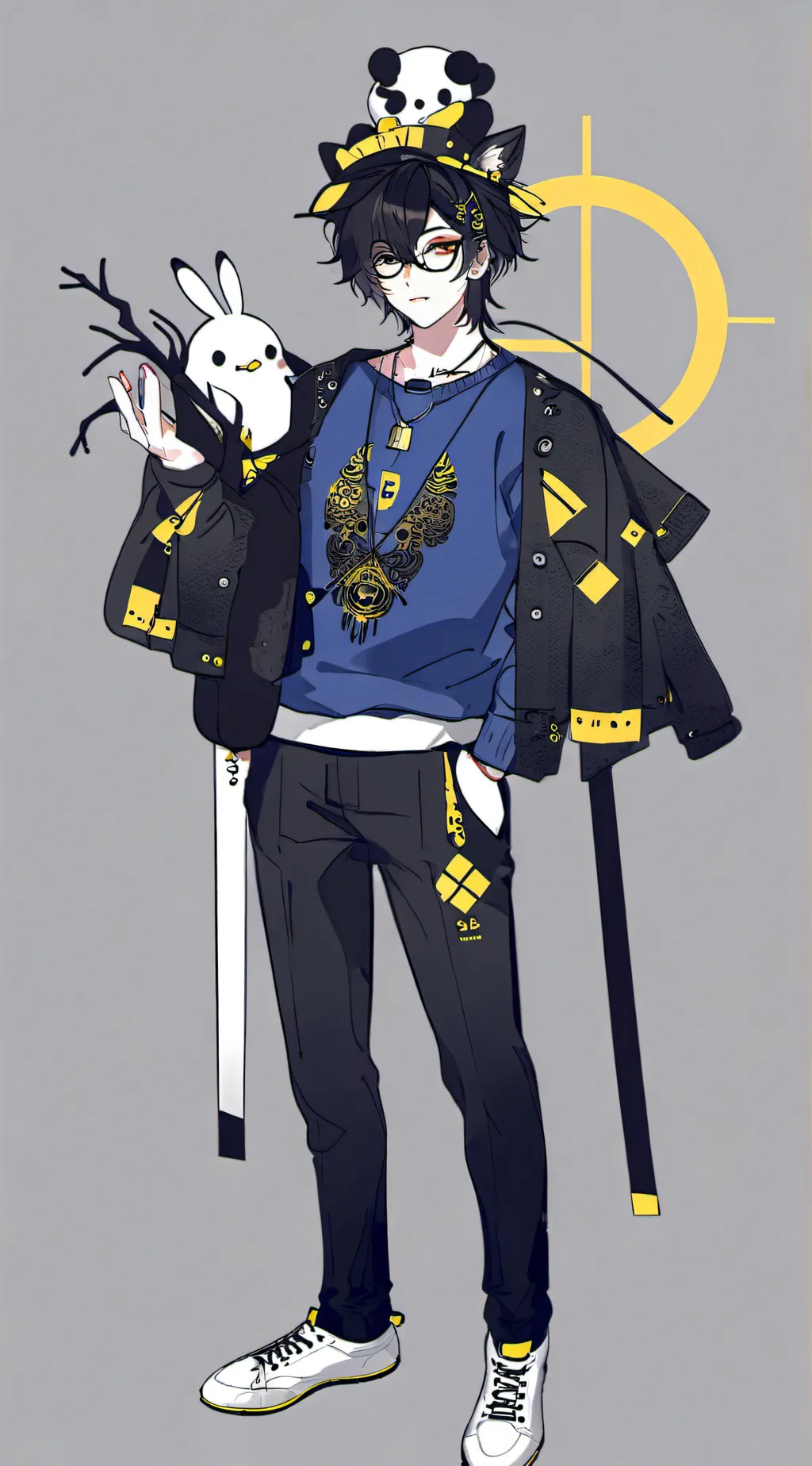 ai character: steven background