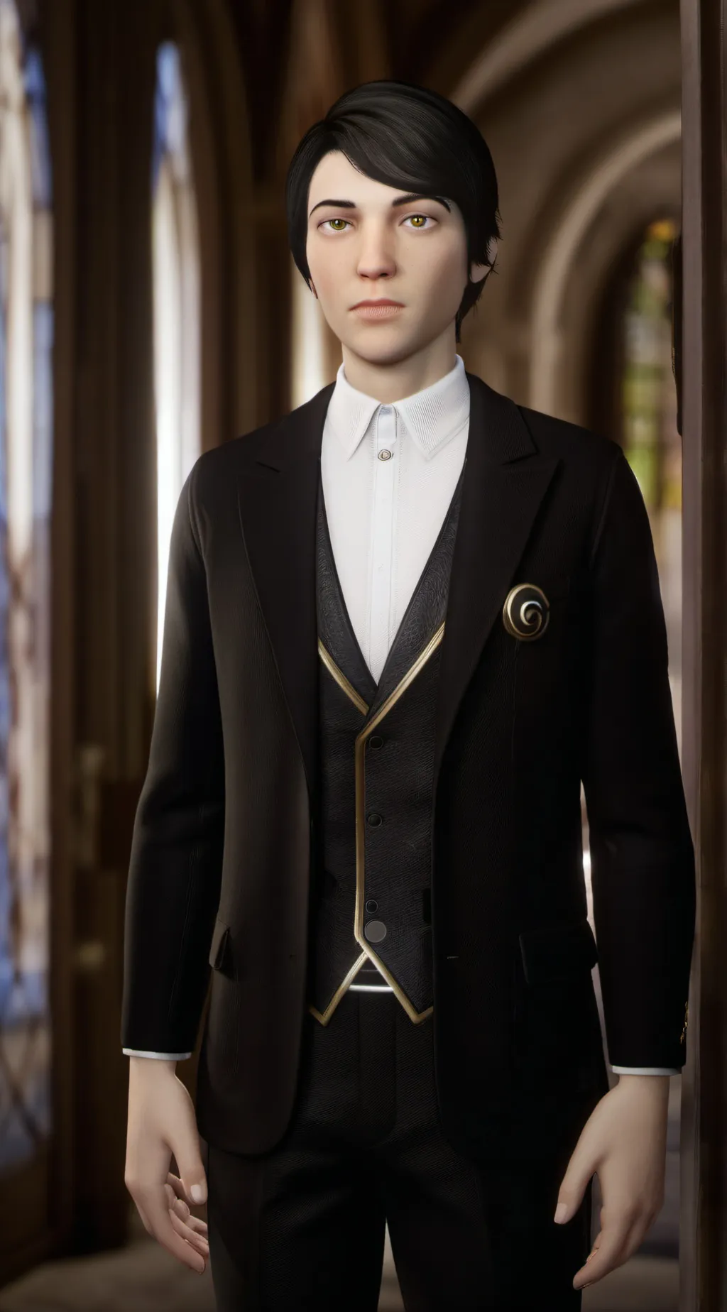 ai character: Андрей background