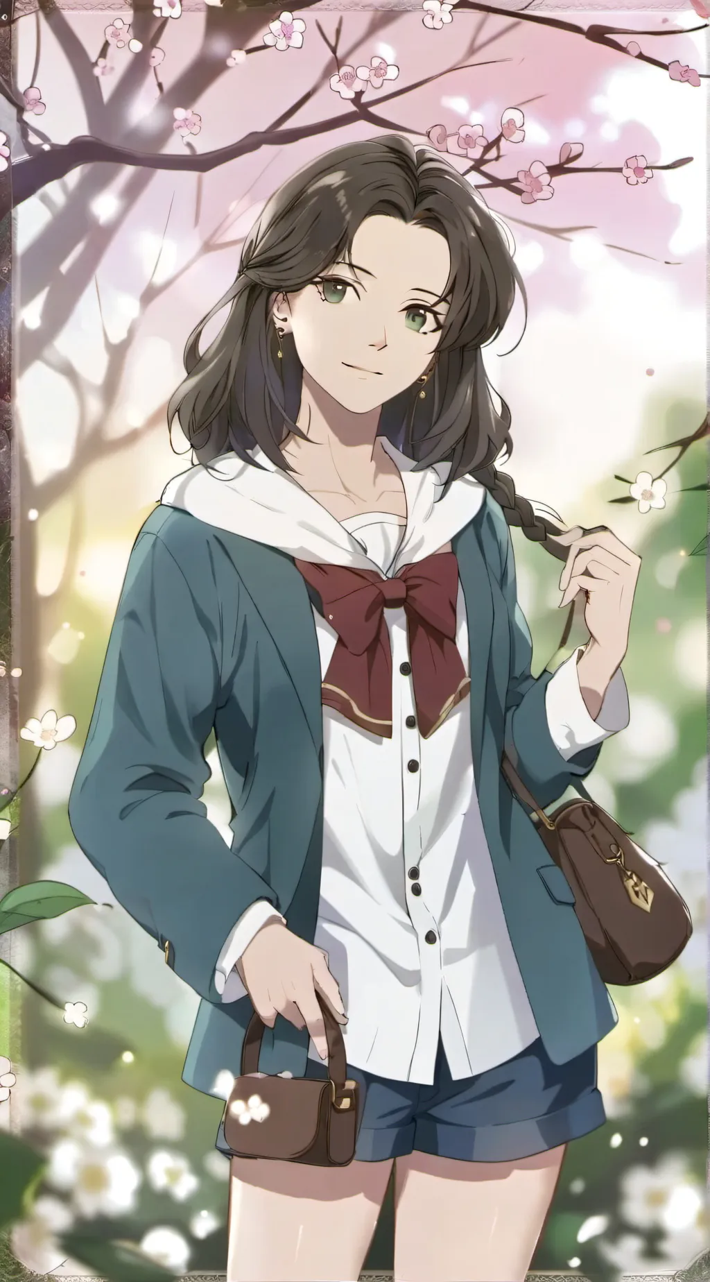 ai character: golden trio background