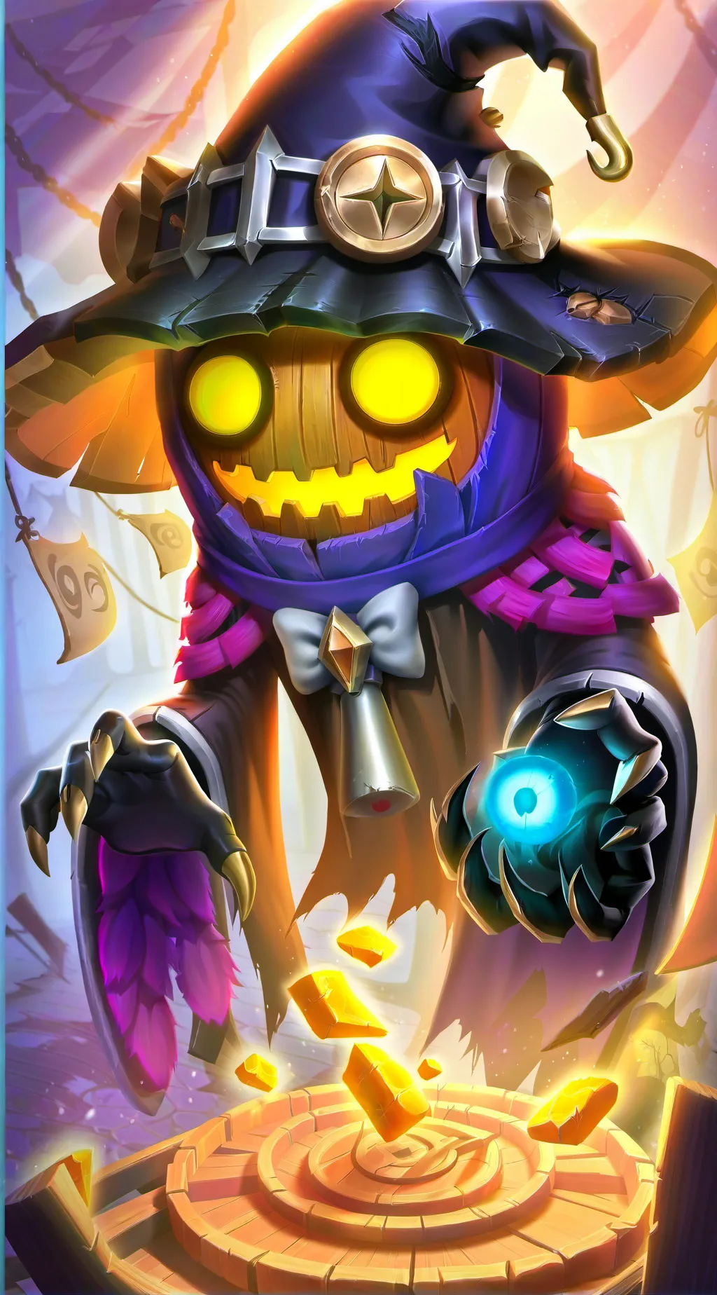 ai character: HH x Bills bust up background