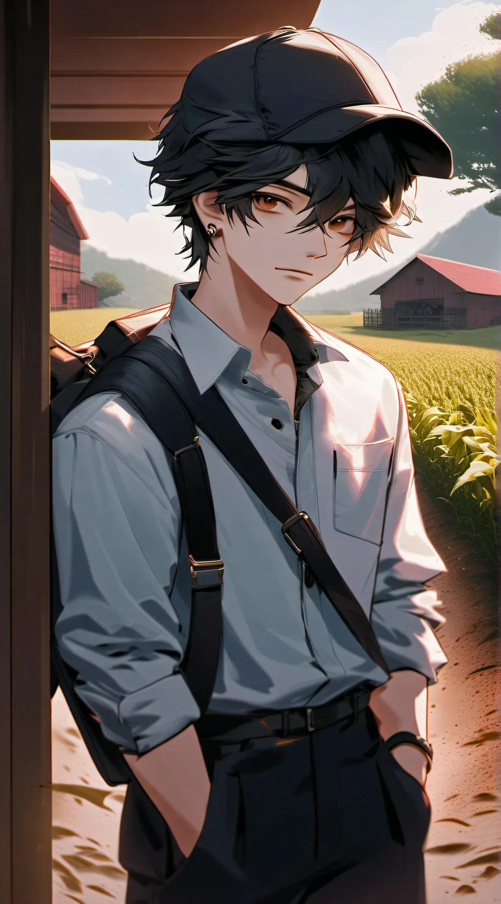 ai character: Lucus background