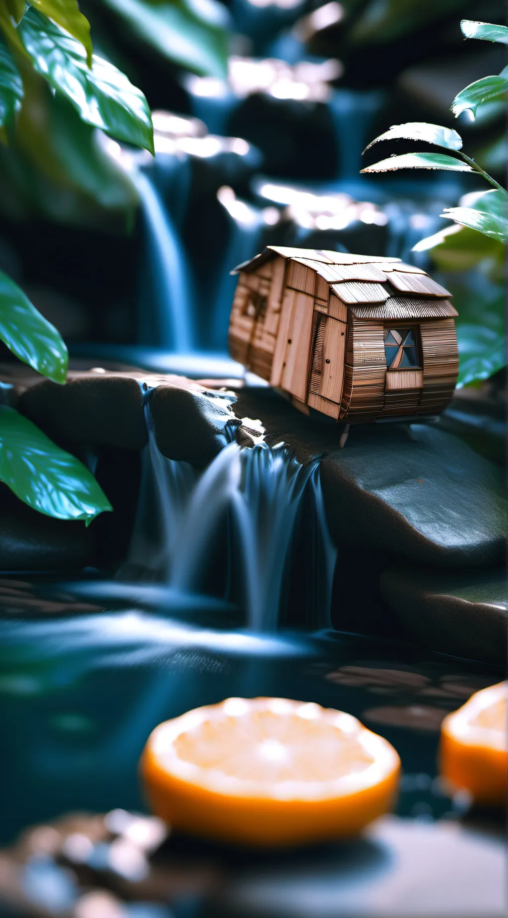 ai character: LITTLE HOUSE  background