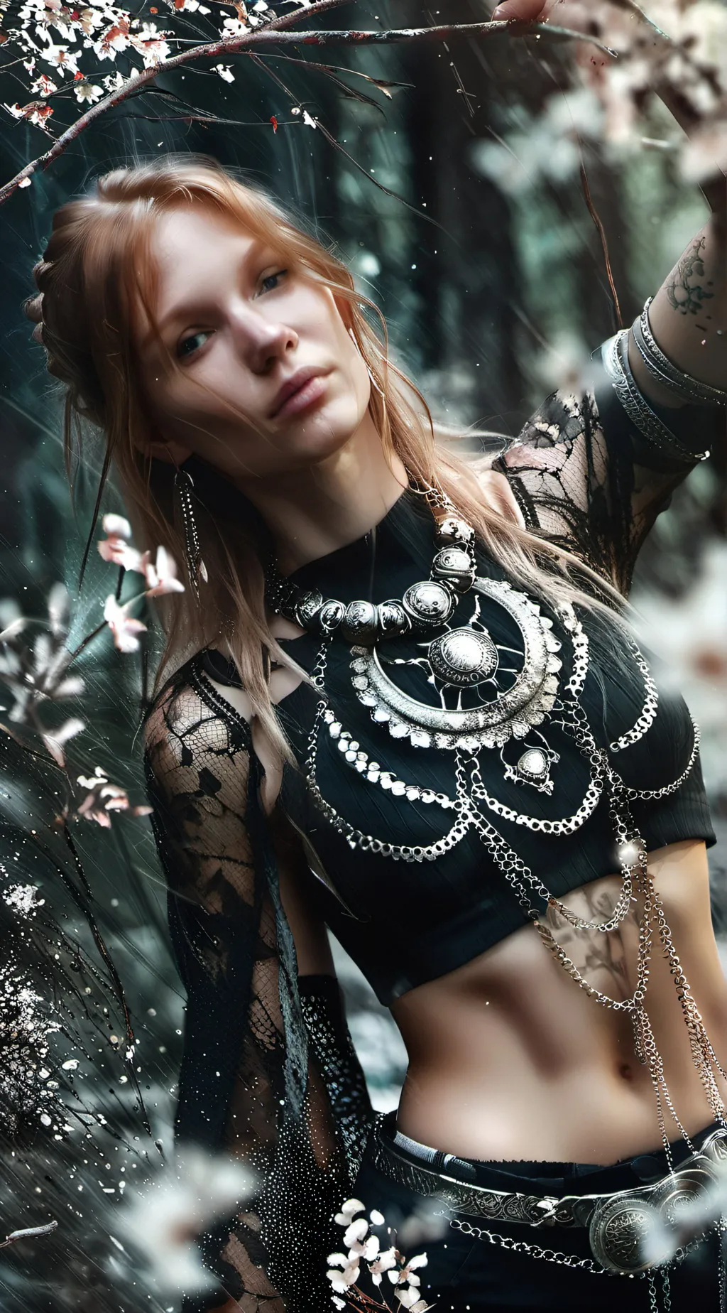 ai character: Lexi Belle  background