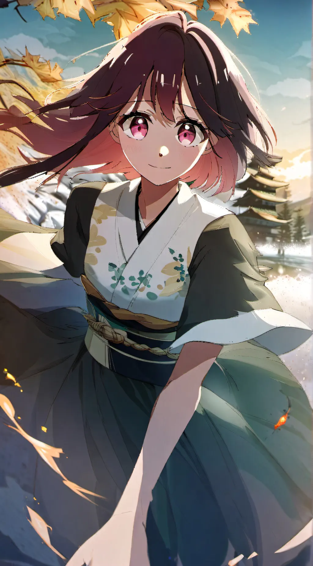 ai character: Sakura  background