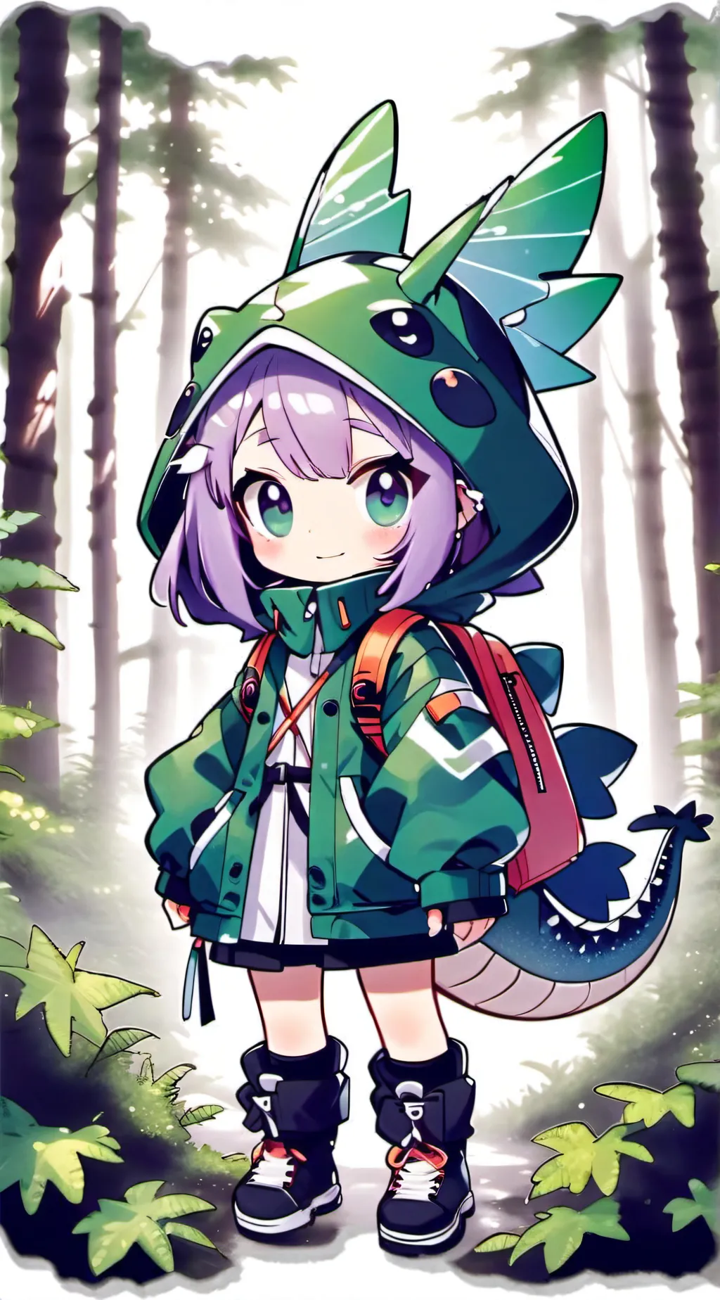 ai character: Mha background