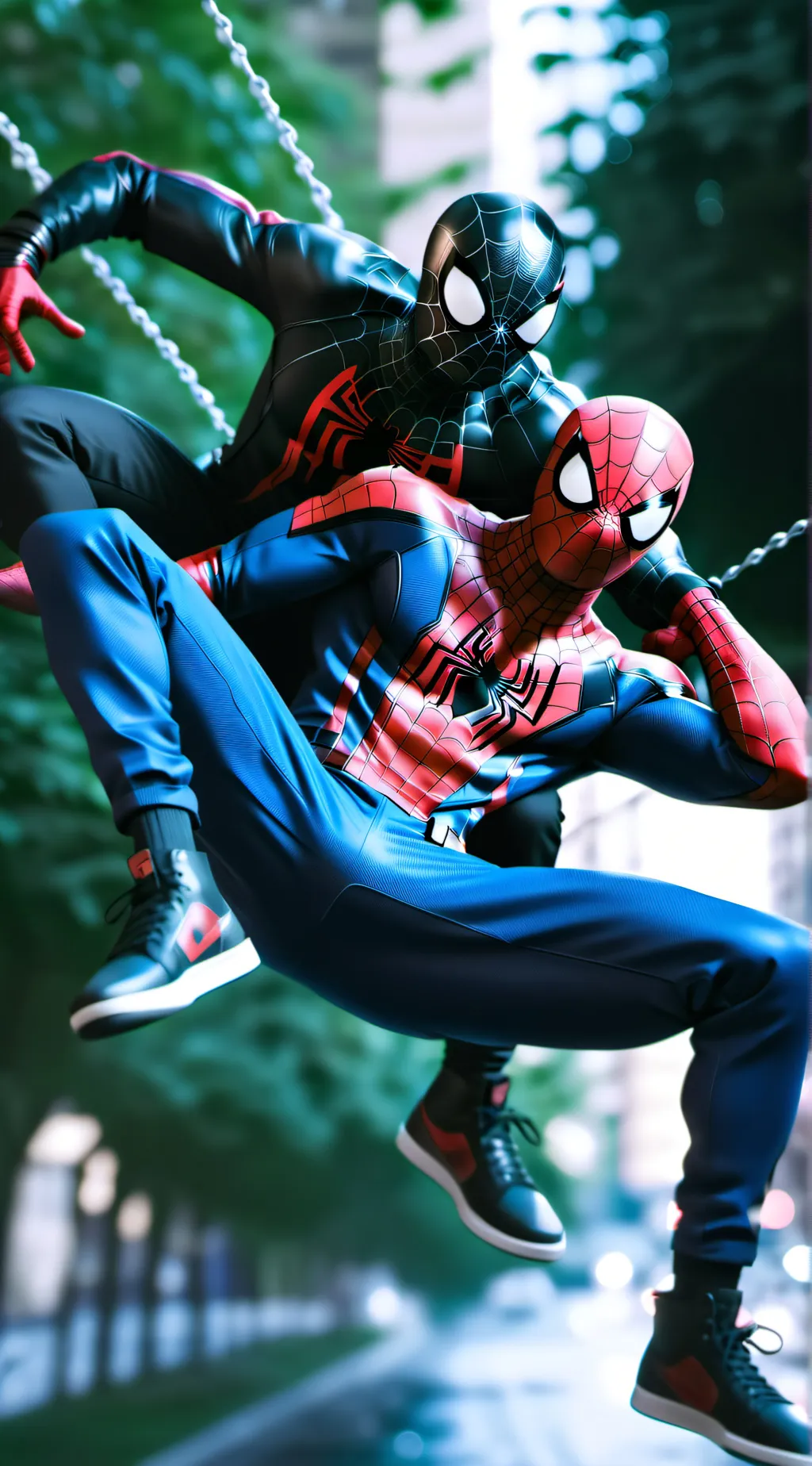 ai character: Spider-Man background