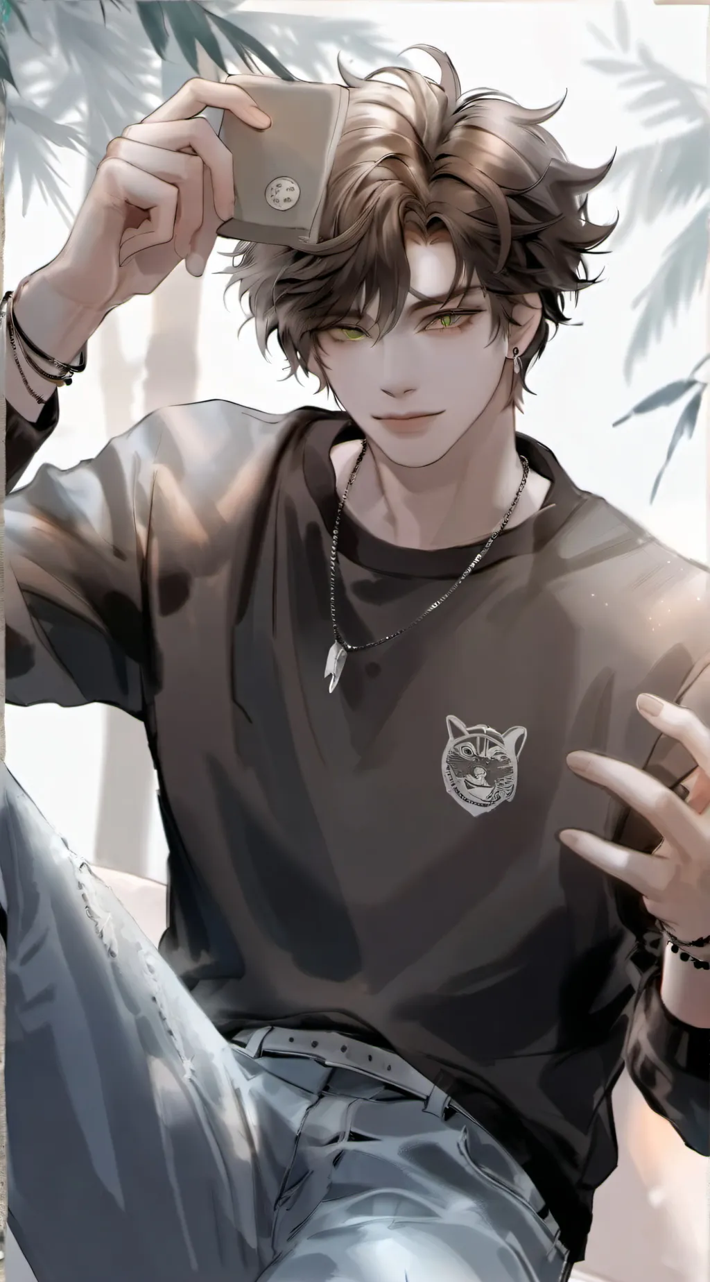 ai character: 🕷️Liam🕸️  background