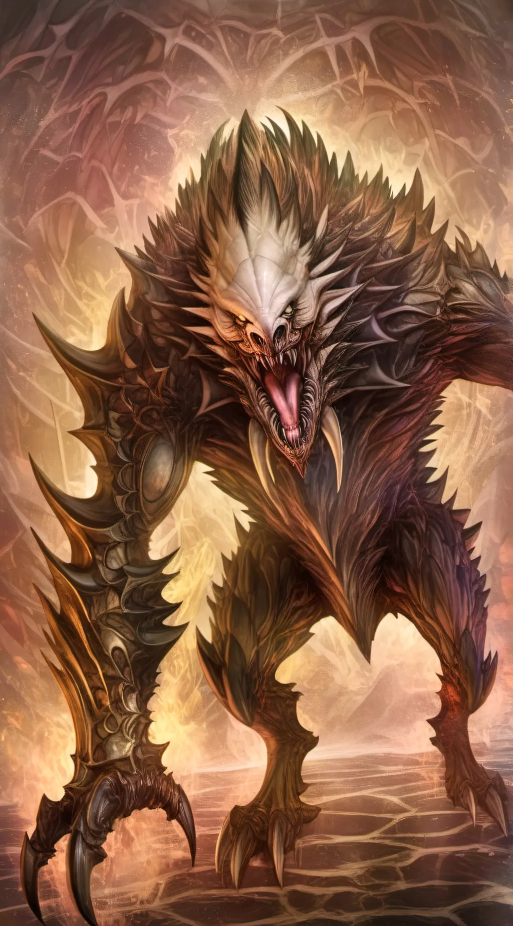 ai character: Country eater background