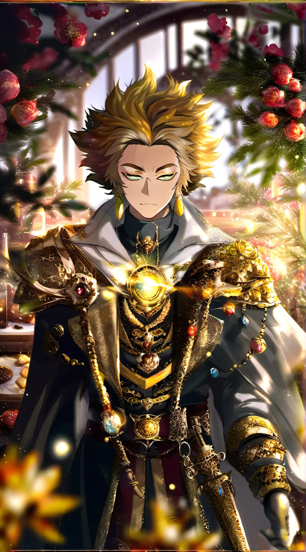 ai character: kegio  tamaki background