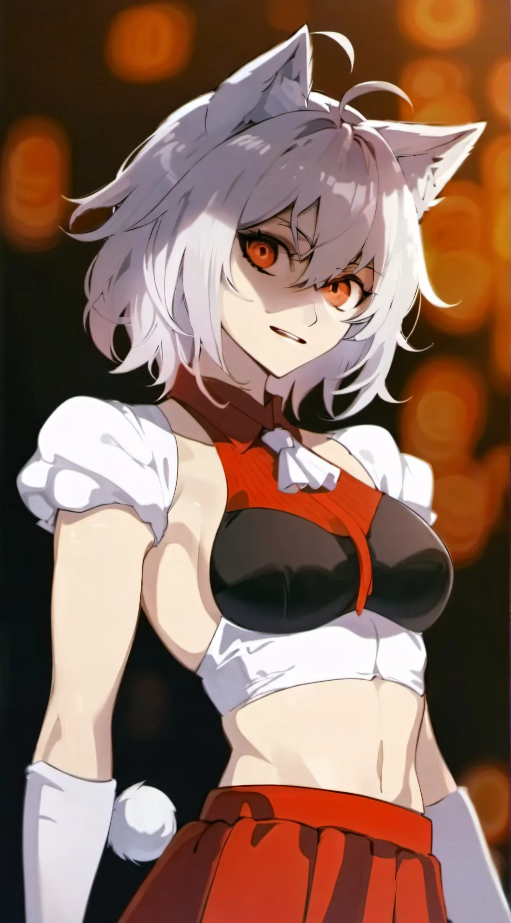 ai character: luna background