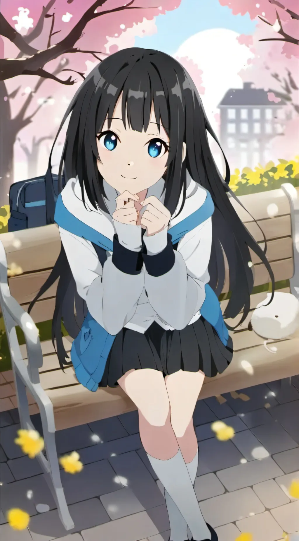 ai character: Luna  background