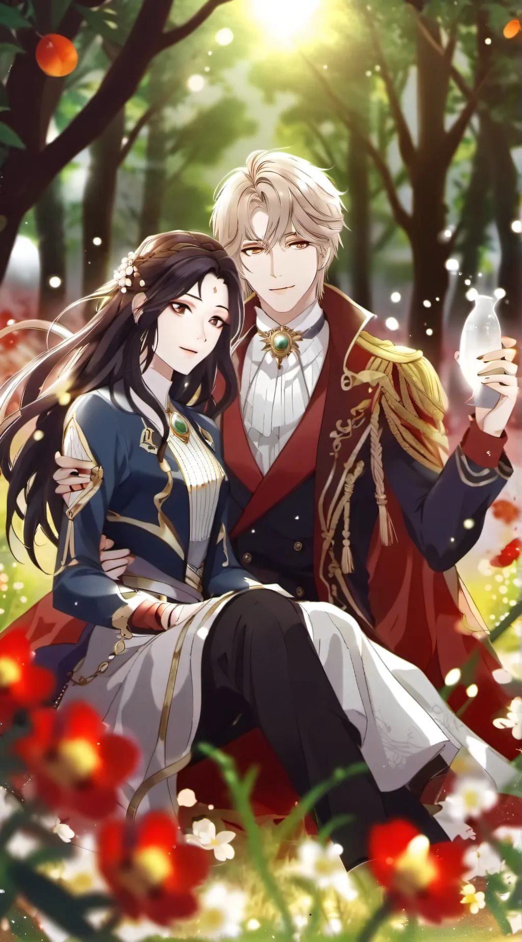 ai character: bakugo  background