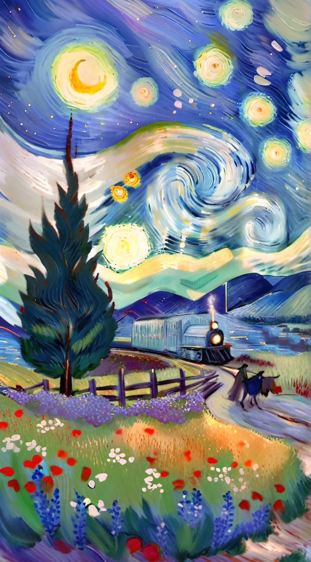 ai character: The camp trip kny background