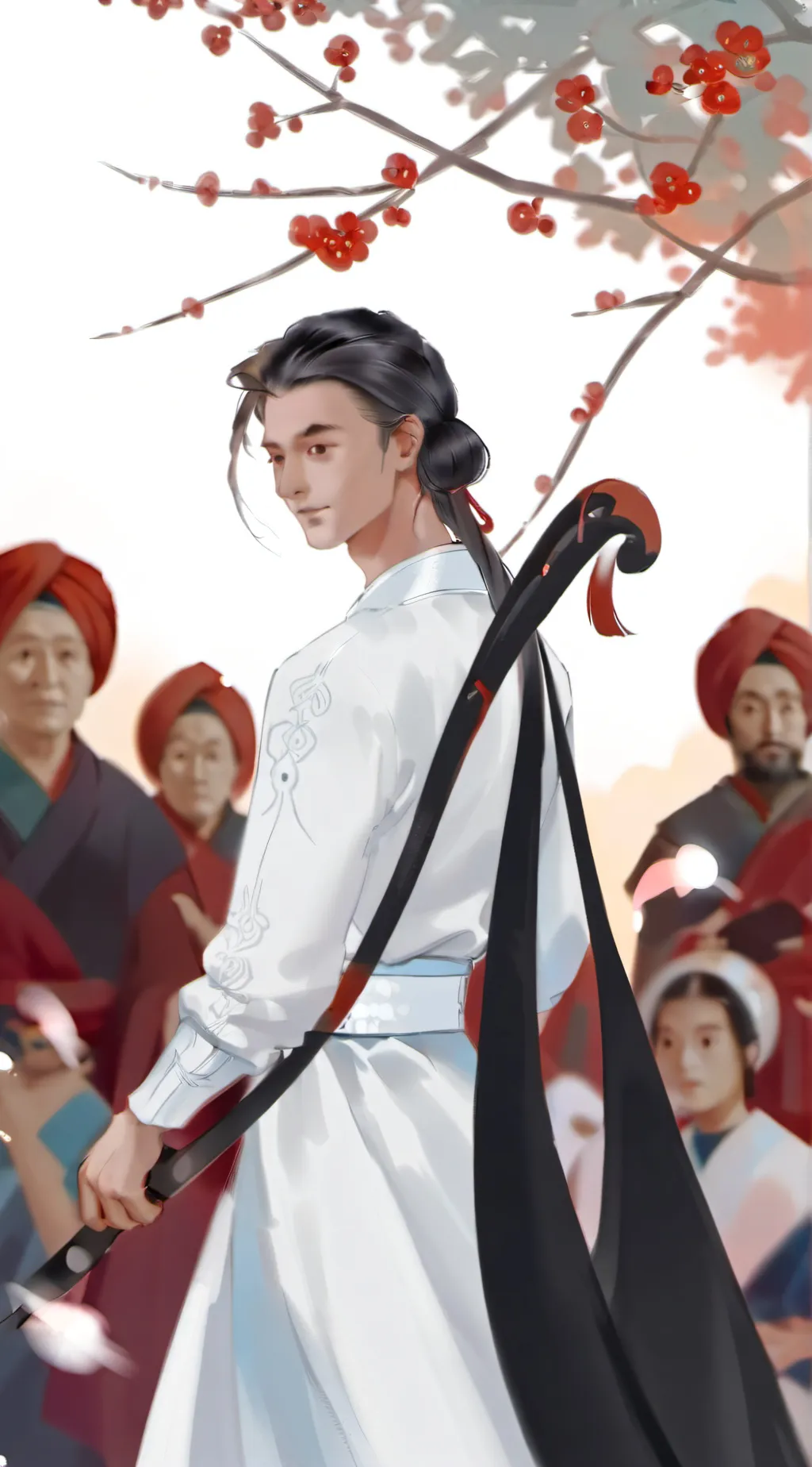 ai character: Packgod  background